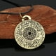 thumbnail image 2 of Collar con colgante de color bronce vintage de tendencias de moda, joyería de moda para hombres y mujeres, 2 of 6