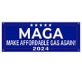thumbnail image 1 of Make Gas Affordable Agai 13 oz Vinyl Banner With Metal Grommets, 1 of 5
