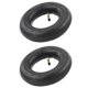thumbnail image 1 of Pack of 2 Inner Tubes with TR87 Valve for Wheelbarrow, Sack Truck, Handcart 3.00-4, 10X3, 260X85, 1 of 5