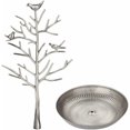 thumbnail image 4 of Ear Display Necklace Tree Branch Earrings Presentation Holder Jewelry Holder Organizer-Silver-, 4 of 4