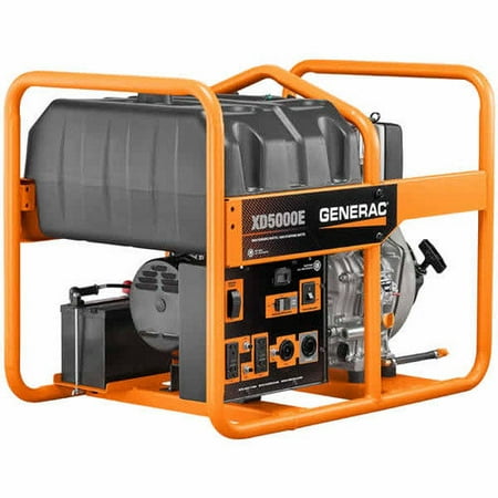 Generac 6864 XD5000E 5,000 Watt Electric Start Diesel Portable Generator