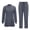 Gray, variant on VIAOLI Women's Medical Scrub Set - Half-Zip Mid-Length Top with Drawstring Pants, for Nurse Uniform, Multiple Colors