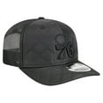 thumbnail image 3 of Men's New Era  Black Philadelphia 76ers Quilted 9SEVENTY Trucker Adjustable Hat, 3 of 5