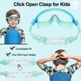 thumbnail image 4 of Swim Goggles 2 Pack Anti-Fog Anti-UV Wide View Swimming Goggles for Kids 3-14, 4 of 5