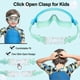 thumbnail image 4 of Swim Goggles 2 Pack Anti-Fog Anti-UV Wide View Swimming Goggles for Kids 3-14, 4 of 5