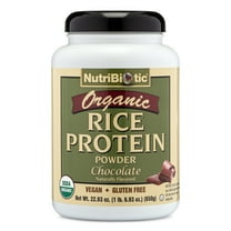 NutriBiotic Certified Organic Rice Protein, Chocolate, 1 Lb 6.9 Oz