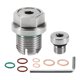 thumbnail image 1 of Ofertas únicas para tapón de drenaje de aceite de automóvil, motocicleta y barco, tornillo de drenaje de aceite anti fuga, tono plateado con junta de cobre M16.1-1.5mm, 1 of 7
