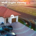 thumbnail image 4 of 2K Cameras for Home Security-2.4G WiFi Outdoor Camera Wireless Solar/Battery Powered, 360° Viewing, Human Detection, Color Night Vision, Cloud/SD Storage, 4 of 7