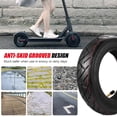 thumbnail image 2 of Graflsoa 2-Pack 10x2.5 Inch Black Rubber Tires for Electric Scooters, Lightweight & Durable Set, 2 of 7