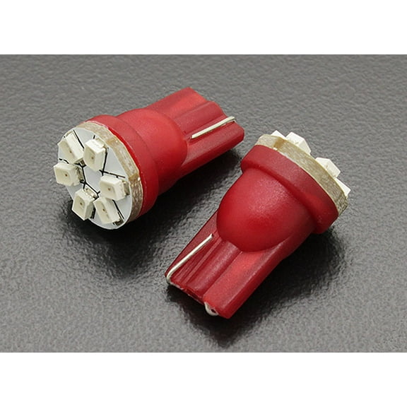 HobbyFlip Red Night Flying LED Corn Light 12V 0.9W (6 LED) Bright Light LED's Compatible with RC Aircraft