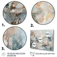 thumbnail image 3 of Designart "Delicate Brushstrokes Abstract Painting IV" Abstract Canvas Art Print, 3 of 5