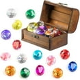 thumbnail image 4 of 1 Set of 15 Pcs Acrylic Gemstones Kids Gemstone Toys with Pirate Treasure Chest Box, 4 of 4