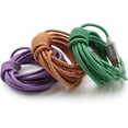 thumbnail image 6 of Micro USB Cable 10ft,Fasgear 3 Pack Fast Charging Android Charger USB 2.0 High Speed Data Transfer Nylon Braided Compatible for SamSung Tab,LG Nexus5,MP3 Players,Micro USB Devices(Purple,Orange,Green), 6 of 8