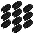thumbnail image 1 of OULII 10 Pcs Isolants Portables en Plastique Noir pour Clôture de Ranch Protection des Fils, 1 of 8