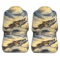 thumbnail image 5 of KAKALAD Bass Fish Jumping 08 Car Accessories Seat Covers Set Vehicle Seat Covers Universal Front Seats Protector 2 Pcs, 5 of 9