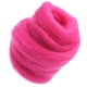 thumbnail image 4 of Fibra de lana de 10 g para fieltrar con aguja, accesorios y materiales manuales. Rosa roja, 4 of 7