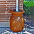 thumbnail image 7 of KoolScapes 50 Gallon Teracotta Look Rain Barrel with Brass Tap and Drain Plug Durable Recycled Plastic, 7 of 7