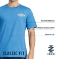 thumbnail image 4 of Men's IZOD Saltwater Soft Wash Short Sleeve Graphic Tee Color: Chill Ways Size: L, 4 of 4