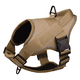 thumbnail image 1 of Correa táctica para perro al aire libre, estilo chaleco, anillo de cuello grueso ajustable, absorción de impacto antiexplosión, correa para el pecho para mascotas, 1 of 5