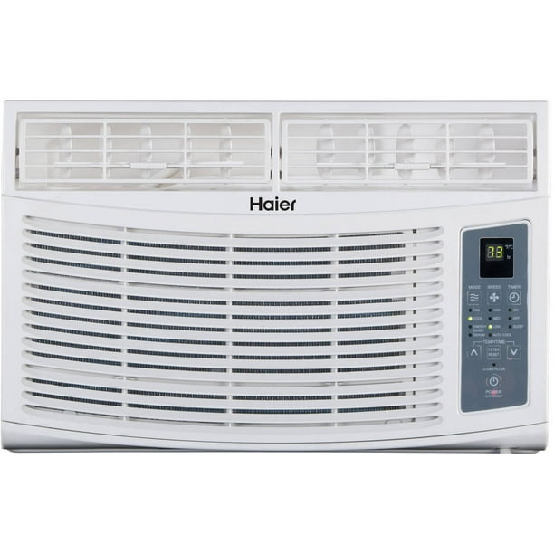 Haier HWR06XCRL 6,000 BTUs Air Conditioner, White