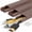 Brown Wood, variant on Cord Hider, LazySpin 42.5In Large Cable Wires Cord Cover for Wall Mount TV PVC, White