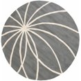 thumbnail image 6 of Hauteloom Lambrook Wool Living Room, Bedroom Area Rug - Contemporary - Ivory, Charcoal - 6' x 9', 6 of 15