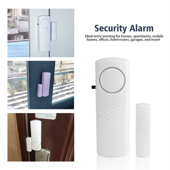 Alarma De Puerta, Sistema De Alarma De Puerta Con Interruptor ON/OFF, Garajes Para Viviendas