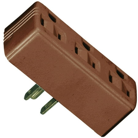 UPC 032664302008 product image for Cooper Wiring 1147B-BOX 3 Wire Outlet Ground Adapter - Brown | upcitemdb.com