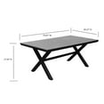 thumbnail image 5 of Deko Living 7 Piece Gray Outdoor Dining Chairs and Table Set, 5 of 5