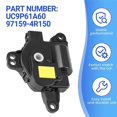 thumbnail image 5 of Car Heater Temperature AC Blend Door Motor HVAC Actuator for Ford, 5 of 5