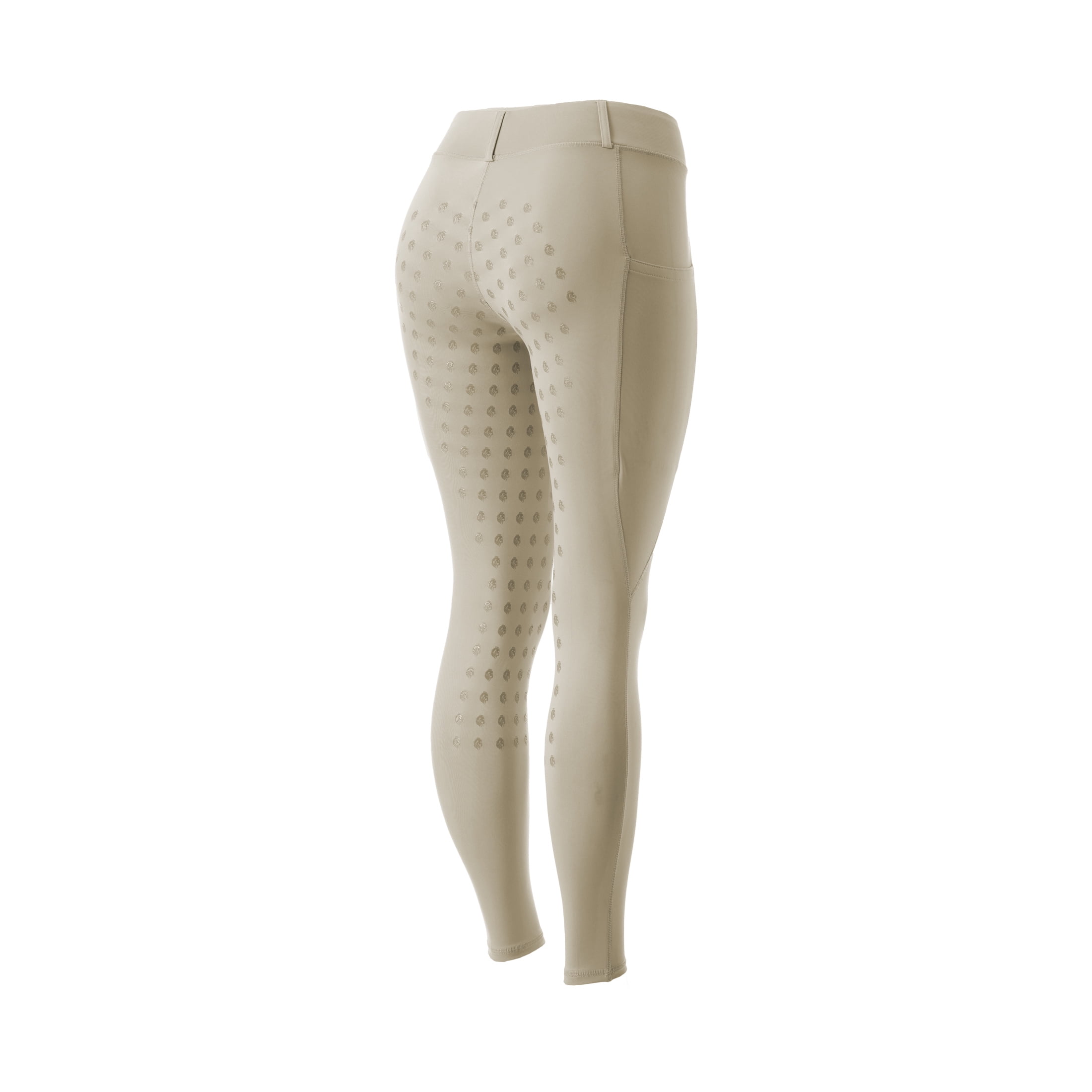 Equinavia Classic Womens Silicone Full Seat Horse Riding Pants with Phone Pockets | Equestrian Breeches Schooling Tights