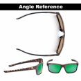 thumbnail image 5 of Flying Fisherman Freeline Polarized Sunglasses - Tortoise/Amber Green Mirror, 5 of 7