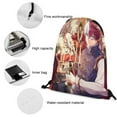 thumbnail image 4 of My Hero Academia Drawstring Backpacks Gym Athlete Bag Draw String Bags for Sports, Travel, Swimming, Beach, 4 of 8