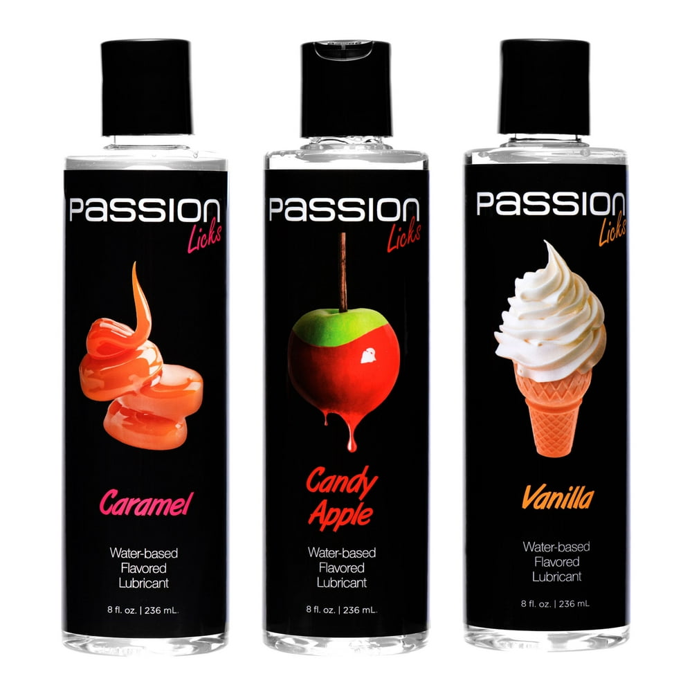 Passion Licks 3 Flavor Lube Pack Sweets