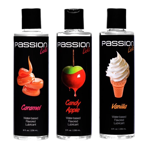 Passion Licks 3 Flavor Lube Pack Sweets