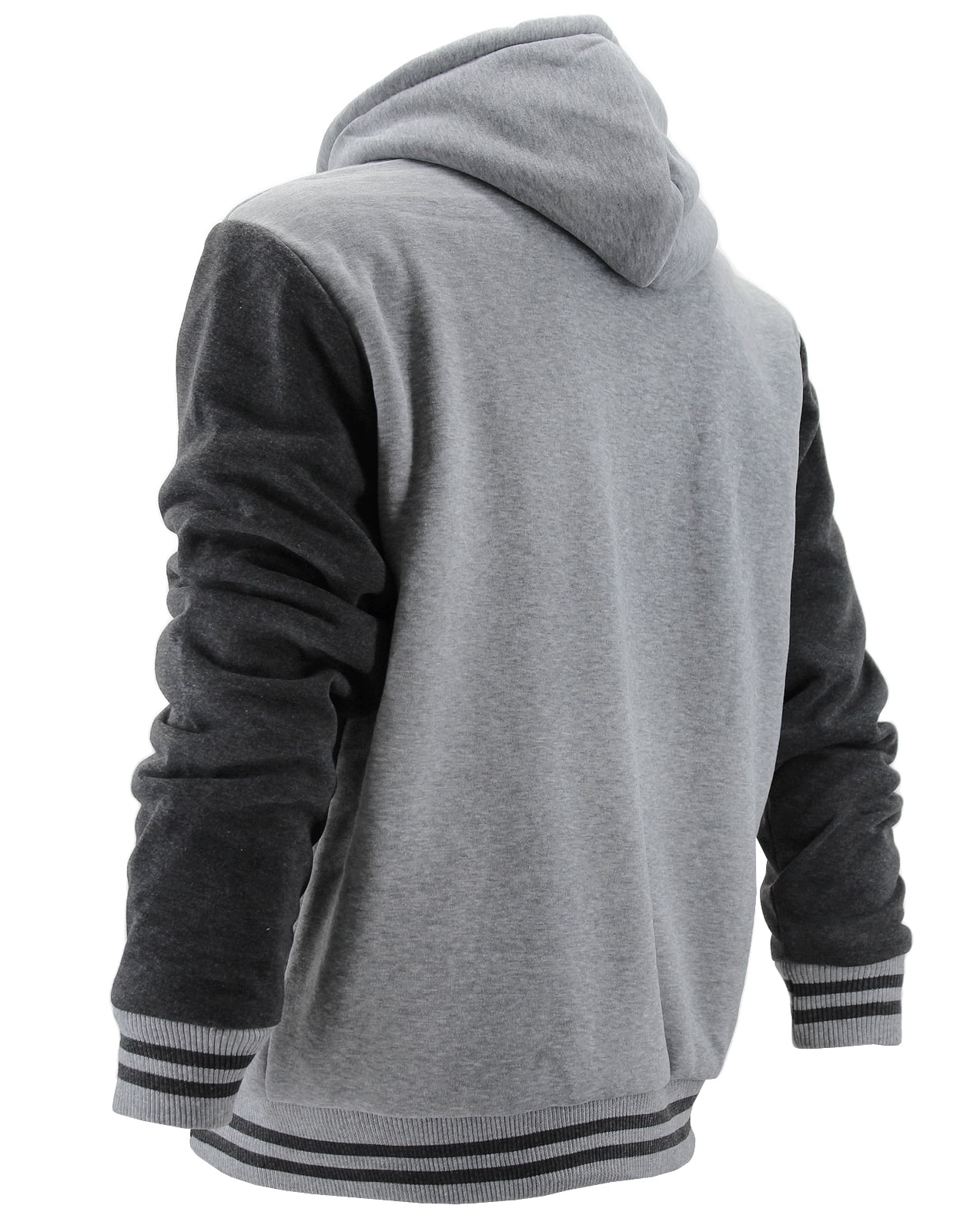 Men's Athletic California Sherpa Fleece Lined Cali Zip Up