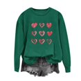 thumbnail image 3 of Womens Valentines Sweatshirt Funny Love Heart Long Sleeve Graphic Shirt Casual Pullover Tops Valentine'S Sweatshirts, 3 of 3