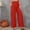 Red, variant on pstuiky Casual Pants for Women, Cotton and Linen Solid Color Loose Long Linen Pants Outfits for Vacation Comfy Womens Dress Pants Green L