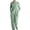 Green, variant on HAYIMI Womens Long Sleeve Summer Outfits Sets Lapel Jacket Wide Leg Pants Business Work Two Piece Solid Color Stylish Clothes Sets