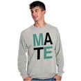 thumbnail image 6 of Matching Set for Couples Soul Mates Long Sleeve TShirt Men Women Brisco Brands S, 6 of 7