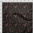 thumbnail image 4 of oneOone Tissu Flex Coton Noir Imprimé Conversationnel Matériel de Robe Tissu Imprimé Tissu au Mètre 40 Pouces de Large, 4 of 4