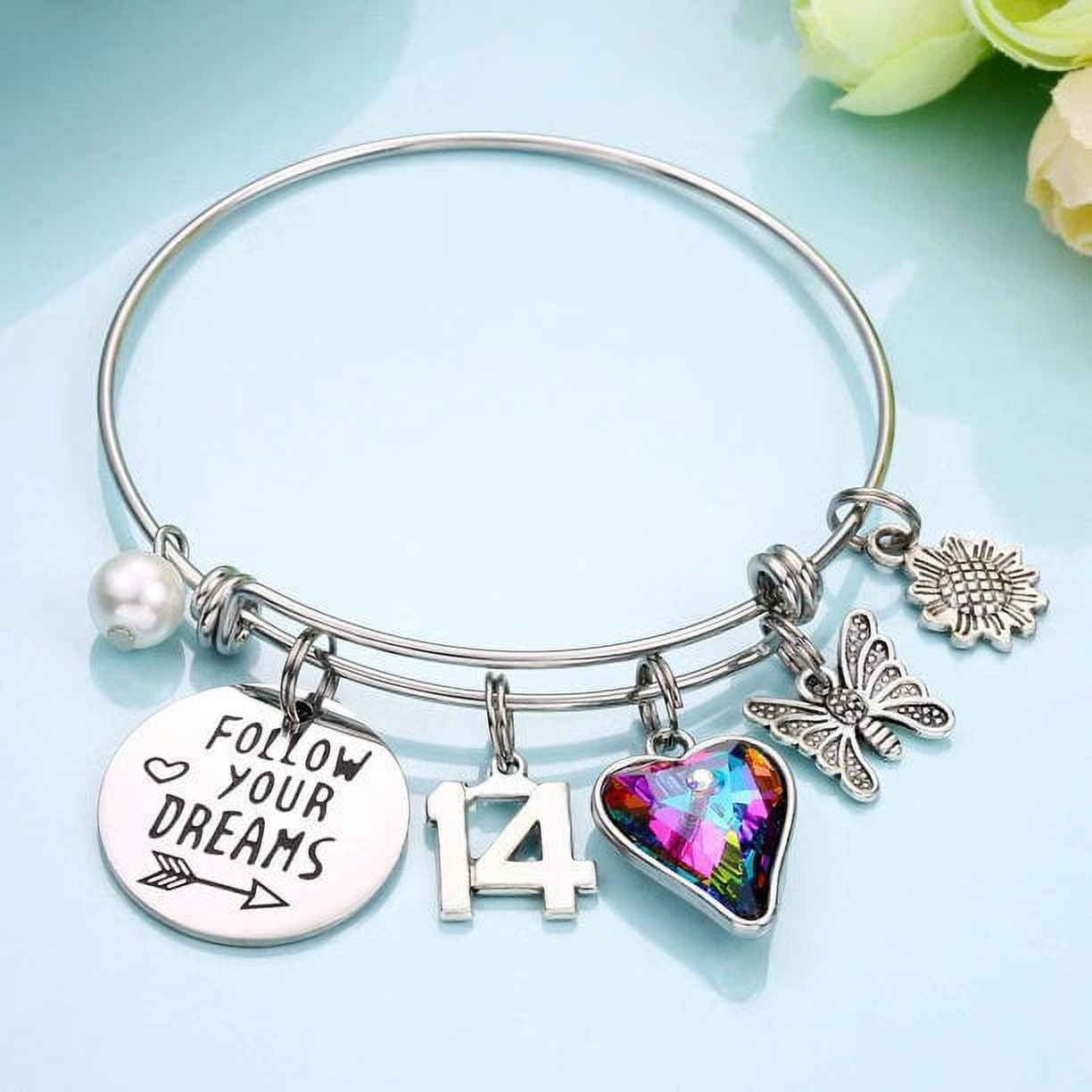 Monily Birthday Gifts for 19 Year Old Girl 19th Happy Birthday Bracelets  for Girls Birthday Presents for 19 Year Old Girl Birthday Jewelry for Girls  - Yahoo Shopping