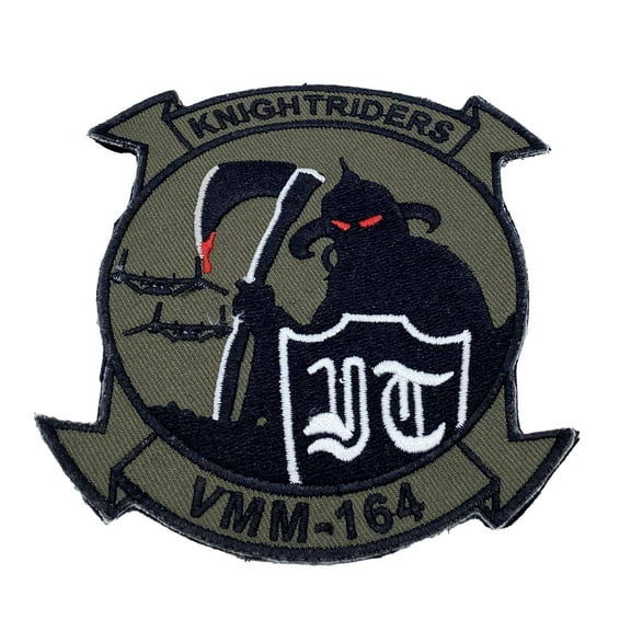 VMM-164 Knightriders Patch – With Hook and Loop