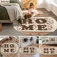 thumbnail image 5 of Round Rug 5Ft Washable Non-Slip, Country Circle Area Rugs for Living Room Bedroom, Texas Star Plants Branches Berry Farmhouse Retro Indoor Floor Mats Carpet Runner for Home Decor Aesthetic, 5 of 8