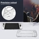 thumbnail image 3 of Sywqhk Cubierta protectora para NS Switch OLED Consola de juegos transparente Shell (Flip), 3 of 8