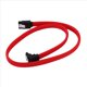 thumbnail image 2 of 10piezas 50cm Sata 3.0 Iii Sata3 Cable de Datos de 7 Cables Ssd 6Gb/S de Ángulo Recto Cable de Datos de Disco Duro Hdd con de Nylon (Rojo), 2 of 5
