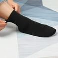 thumbnail image 3 of 12 Pairs Athletic Thin Cotton Ankle Socks for Men and Women Black Size 10-13, 3 of 3
