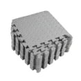 thumbnail image 1 of Acolchado de suelo Colamx para niños 16 AZULEJOS entrelazados Gris, 1 of 8