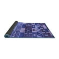 thumbnail image 2 of Ahgly Company Indoor Rectangle Oriental Blue Industrial Area Rugs, 2' x 4', 2 of 4