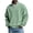 Green#zip up sweatshirt men, variant on Men's Zip Up Sweatshirts No Hood Mock Neck Long Sleeve Waffle Sweatshirt Jacket Fall Winter Fashion Casual Outerwear Navy M
